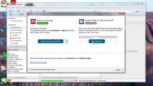 7 langkah mudah untuk install Software Manajemen Referensi mendeley pada komputer
