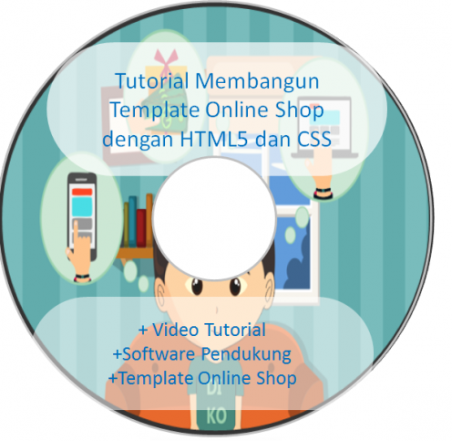 DVD Tutorial: Membangun Template Online Shop dengan HTML5 dan CSS